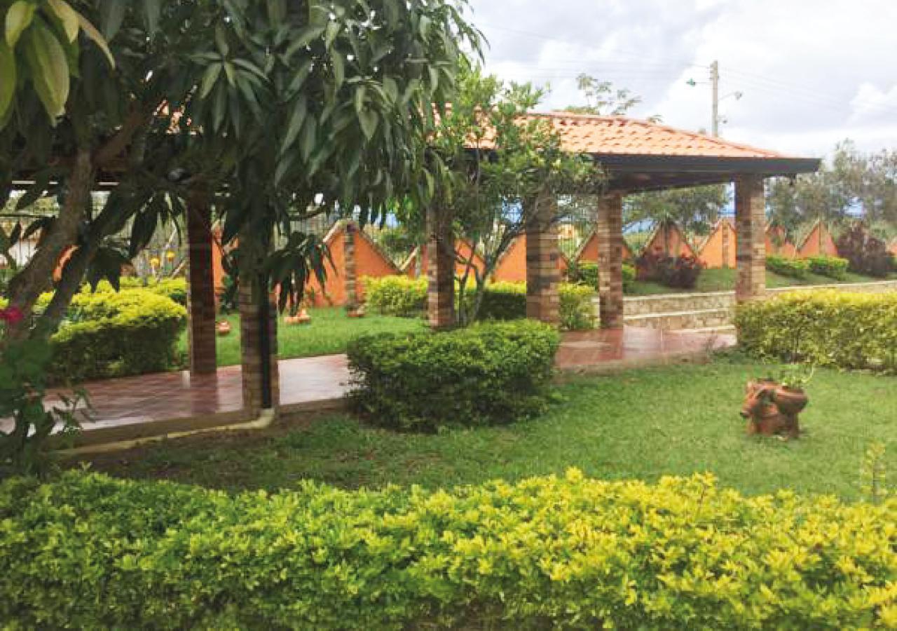 Hotel Cristo Rey Campestre Los Santos  Εξωτερικό φωτογραφία