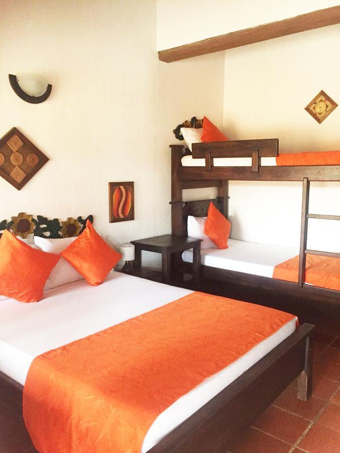 Hotel Cristo Rey Campestre Los Santos  Εξωτερικό φωτογραφία